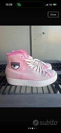 Scarpe in tela Chiara Ferragni Rosa - Tg 38