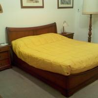 Gruppo letto nuovo massello Pregno