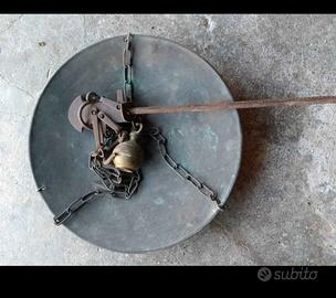 2 BILANCE STADERA IN OTTONE/RAME