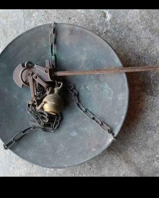 2 BILANCE STADERA IN OTTONE/RAME