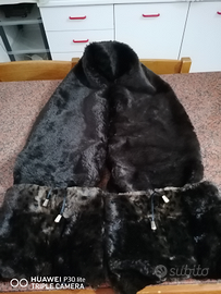 Stola/sciarpa pelliccia sintetica