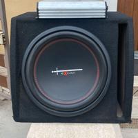 subwoofer e amplificatore 