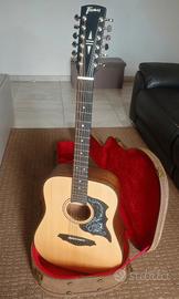 Chitarra acustica 12 corde 