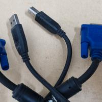 1414NN-Cavo VGA + USB Stampante