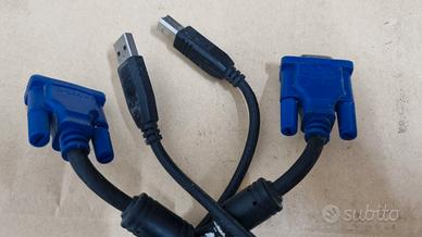 1414NN-Cavo VGA + USB Stampante
