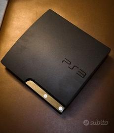 PS3 SLIM 2500A PER USO RICAMBI , SCHERMO NERO 