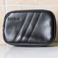 Custodia Vintage Konica in Similpelle Nera - Japan