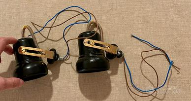 n. 2 Applique con elementi d’ottone anni ‘90👇