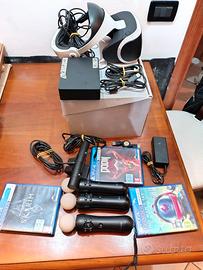 Vr PS4 + giochi + telecomandi move