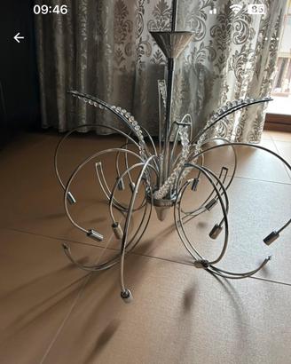 Lampadario 12 punti luce con Swarovski