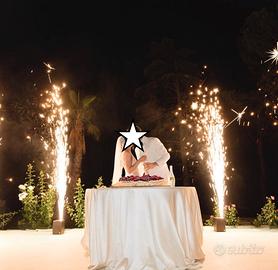 Servizio Fontane luminose eventi SparkularsShowven