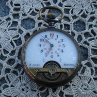 Bel orologio tasca hebdomas 8 giorni originale