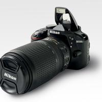 Nikon D3300 + 18-50 + 18-70 + 70-300