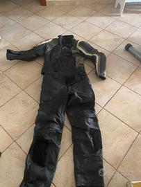 Tuta in pelle moto spyke