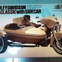 Tamiya Harley Davidson 1/6 con sidecar