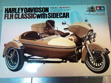 Tamiya Harley Davidson 1/6 con sidecar