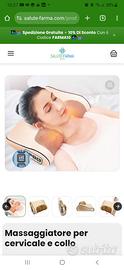 Cuscino massaggiante per collo e cervicali