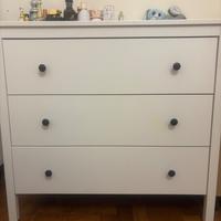 Cassettiera IKEA bianca 3 cassetti – buono stato