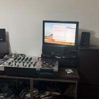 Consolle dj pioneer cdj 400+cdj 200+behringer  djx