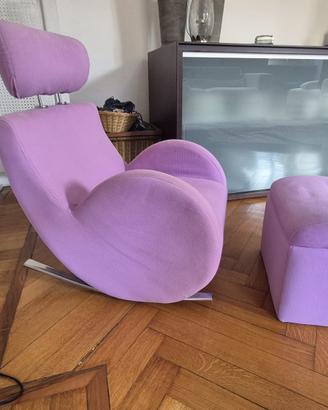 poltroncina a dondolo per bambini 2-8 anni