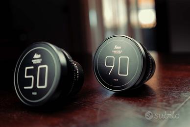 Leica 50 & 90 Summicron f2 cinemod