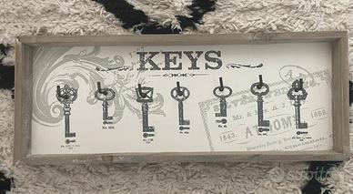 Appendichiavi portachiavi da parete