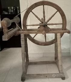 Antica macchina per filati lana arcolaio filarino