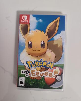 Pokemon Let's go Eevee Switch