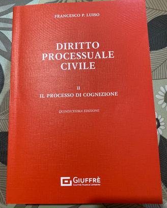 Manuale di diritto processuale civile- Luiso