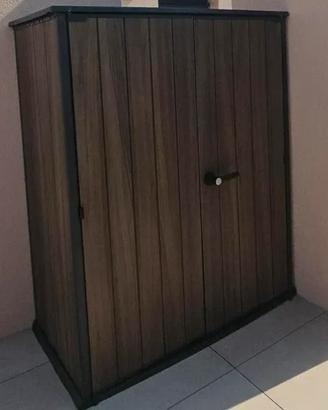 Keter mobile Finitura Eff Palissandro 140x73,6x170