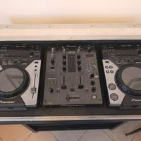 Mixer djm400 + 2  cdj400 + Flycase
