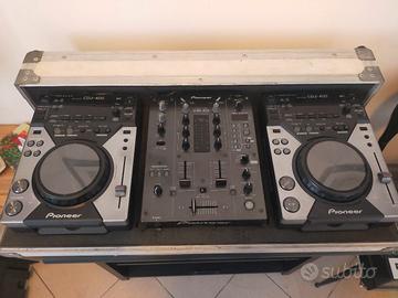 Mixer djm400 + 2  cdj400 + Flycase