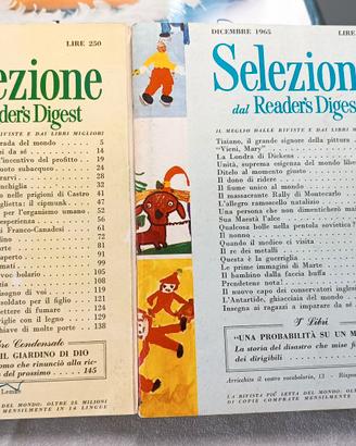 2 RIVISTE 1965 SELEZIONE READERS DIGEST