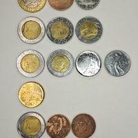 Monete - 1000, 500, 200 e 50 lire
