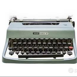 Macchina da scrivere Olivetti lettera 32