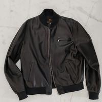 bomber pelle nero tg S