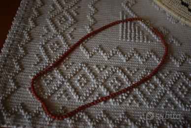 collana di corallo rosso