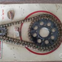 Honda NS 125 F d epoca kit catena DID