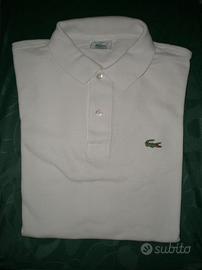 Polo Lacoste bianca
