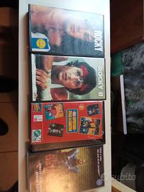 VHS videocassette roky 1/2...ed altre 2 vintage 