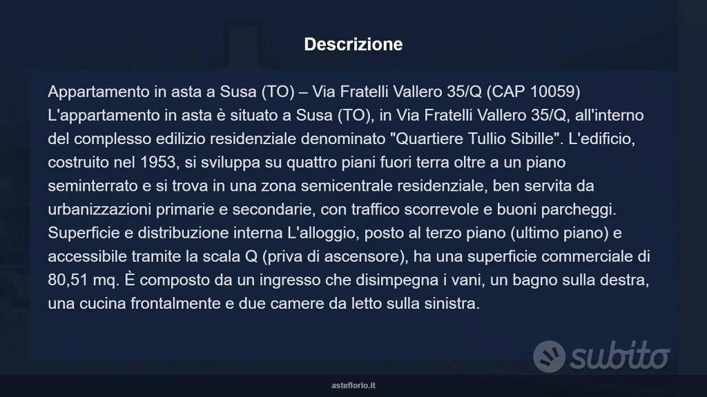 Appartamento – Susa, Borgo dei Nobili, Balma di Grosso - Vista 5