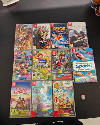 giochi Nintendo switch super Mario e altri