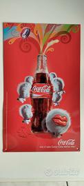 targa pubblicitaria COCA-COLA 