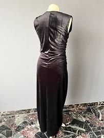 Vestito/abito nero donna da sera veglione