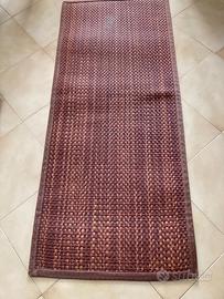 Tappeti in sisal con bordo tessuto