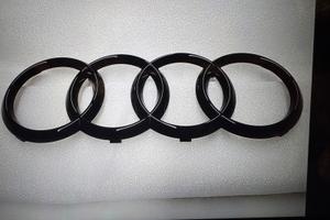 Stemma AUDI finitura Black Edition Nuovo