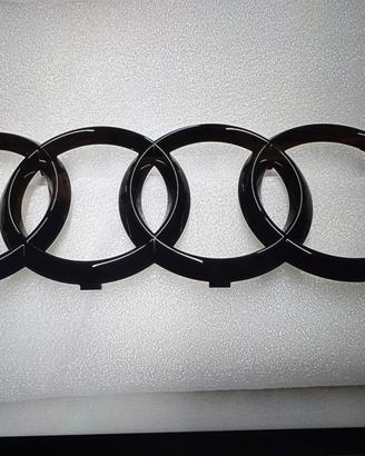 Stemma AUDI finitura Black Edition Nuovo