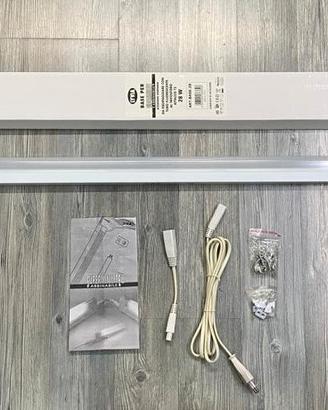 Base reglette abbinabile porta tubo neon 28W