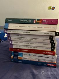 Lotto 10 Libri Scolastici Superiori - Biennio Lice