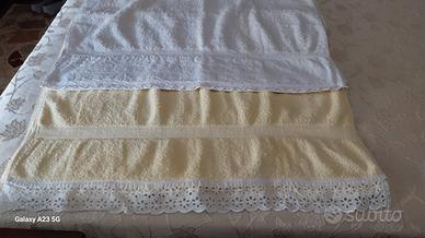 Coppia 2 Ascuigamani da Doccia 125 x73 cm 